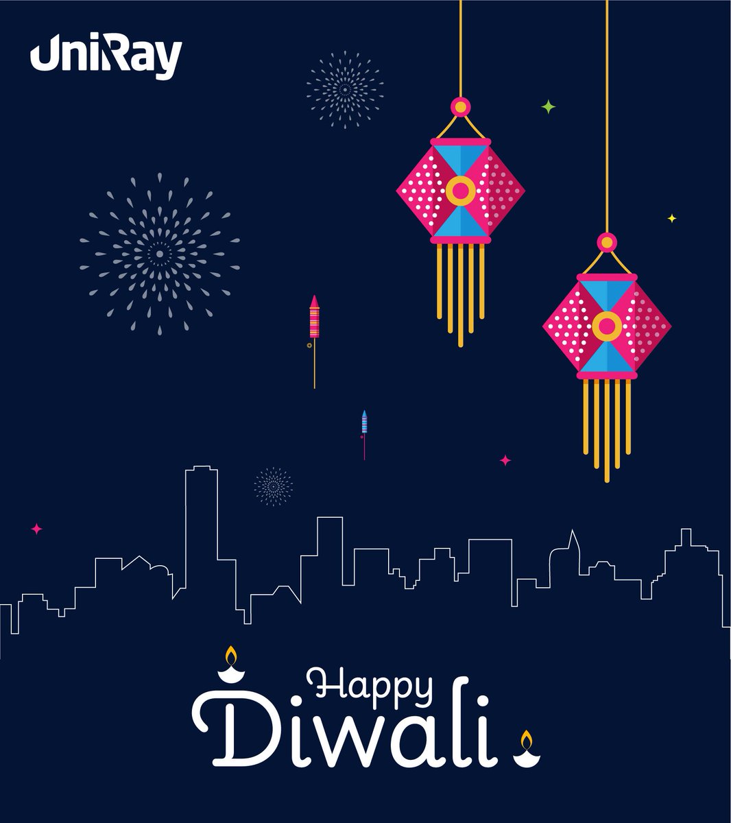 uniraymedical's tweet photo. UniRay wishes everyone a happy and prosperous Diwali.
#HappyDiwali #UniRay #Radiationprotectionproducts https://t.co/rog0DXcEZX