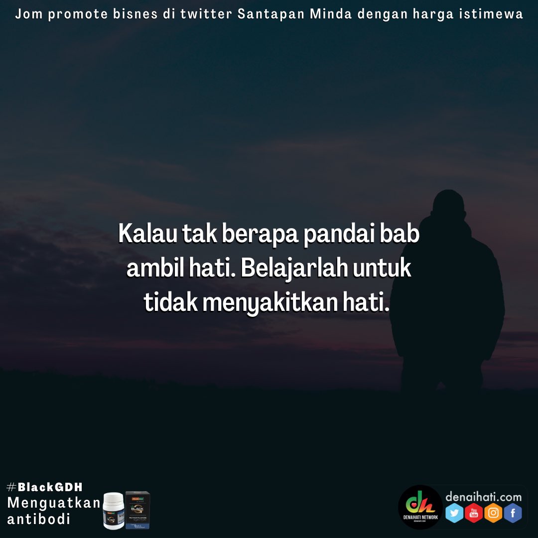 Denaihati786's tweet photo. Belajar untuk tidak sakitkan hati orang lain. 

https://t.co/taxX8ql55b https://t.co/s6hTmtdsix