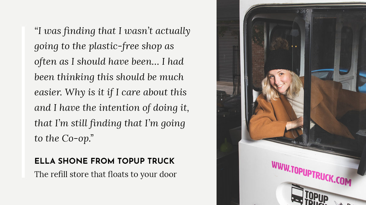 fearghalcorbett's tweet photo. Find out about Ella’s idea to solve this and her fantastic new business @topuptruck on the Keen Green podcast. Available on Apple, Google and Spotify, or at https://t.co/oS5Sf9qNZ7

#plasticpollution #zerowaste https://t.co/bNnRDdZI36