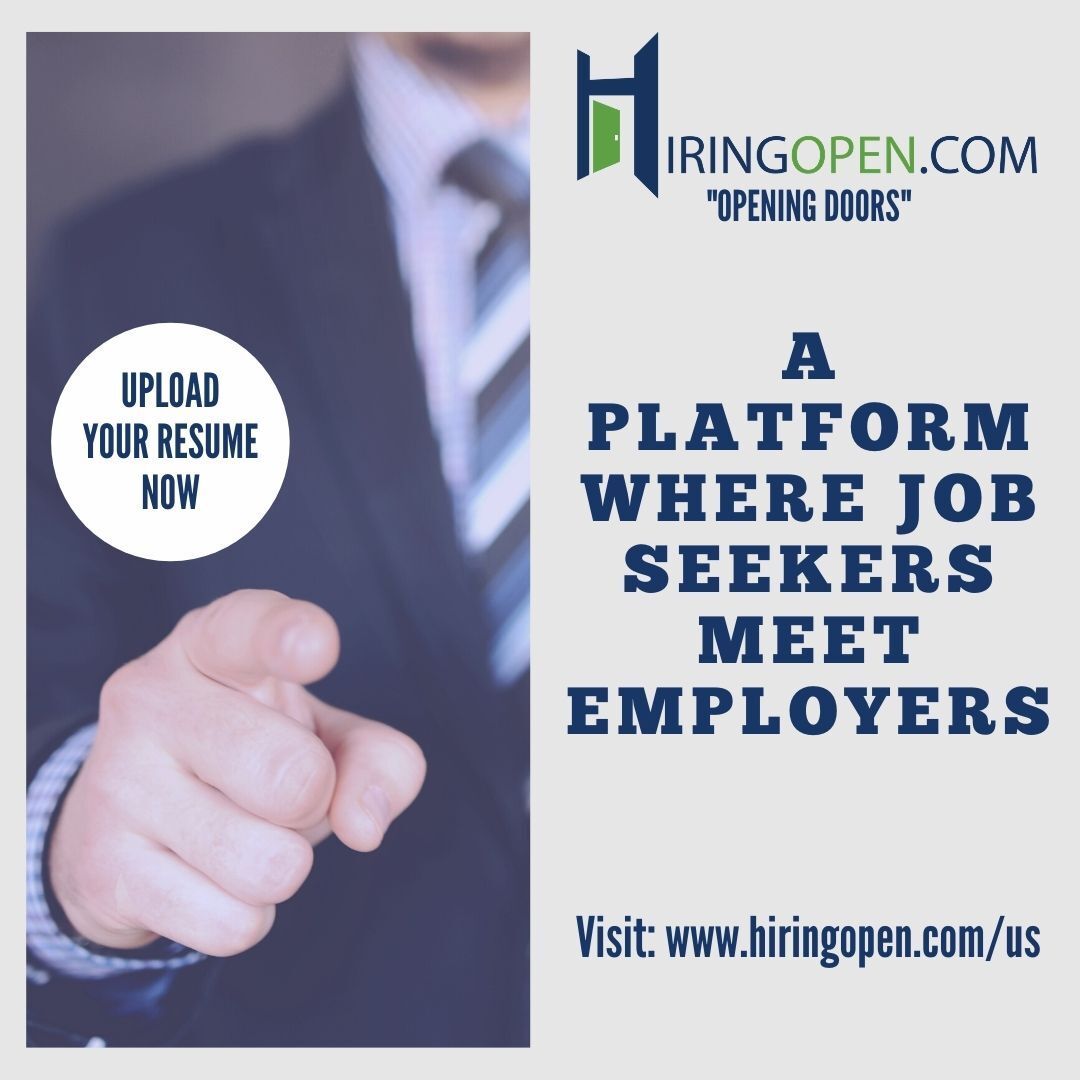 hiringopeninc's tweet photo. A Platform Where Job Seekers Meet Employers.
Upload Your Resume Now! https://t.co/53Ng6MX3XN