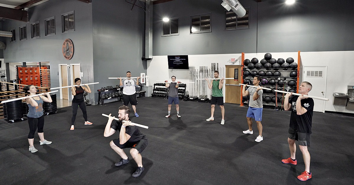 MartinCityMO's tweet photo. You won't find a bunch of mirrors at #MCCrossFit because the point of the program is to improve endurance & strength - the things that truly help a person feel better that can't be validated by a mirror. ๐ More program info>> https://t.co/V9x1LRRLWE #BetterEveryDay https://t.co/xC6Q9XORuF