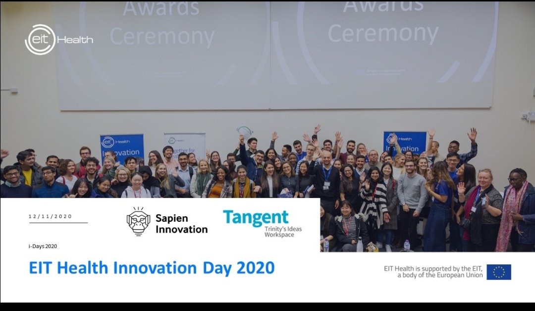 sapieninnovate's tweet photo. All systems go @TCDTangent in @tcddublin as we host the annual EIT Health 'I-Day' (Innovation Day-long) sprint challenge today. 

This year's theme is "Fostering Healthy Lives in the new Covid-normal".

#EIThealth #idays2020 

@sapieninnovate hosting @EITeu. https://t.co/xZHU2gFBiU