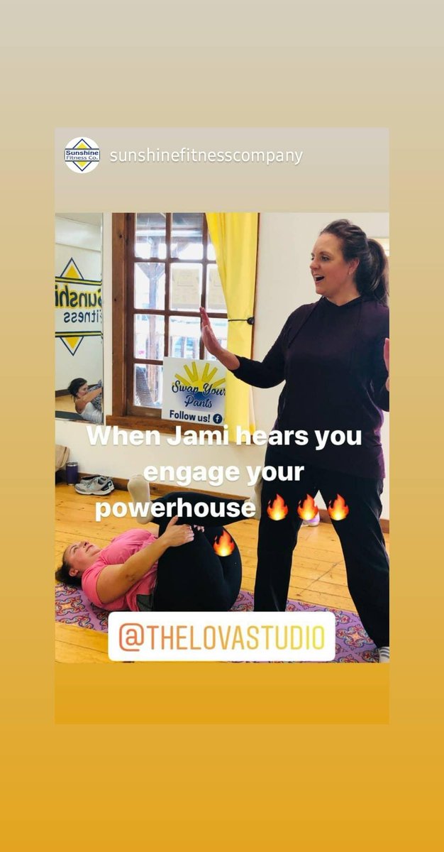 ⭐Caught in the moment! ⭐ I LOVE teaching others how to effectively move their bodies.  I looking forward to helping the clients Sunshine Fitness Company over the next six weeks. 😁