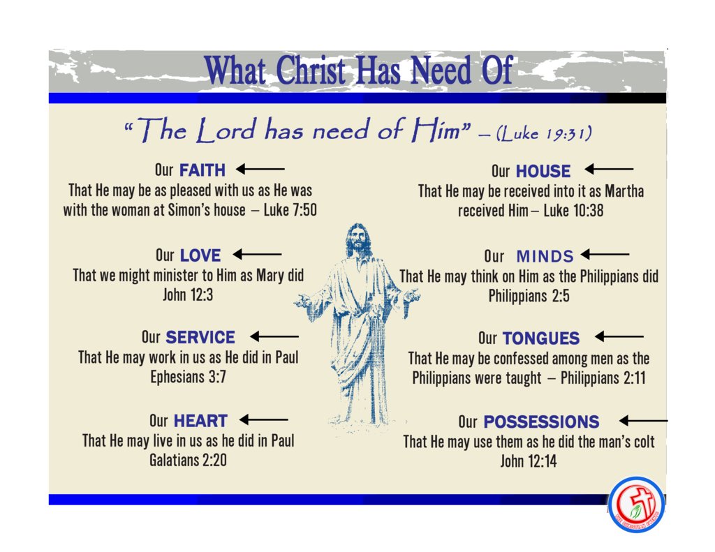 TCEventsIndia's tweet image. " What Christ Has Need Of "

❤️ Like | Share | Comment | Pray ✝️

Follow Us at @TCEventsIndia
Facebook | Twitter | Instagram #TCEventsIndia #BibleCharts #BibleLettering #Devotional #Jesus #Amen #GodisGood #BibleVerses #BibleQuotes #Love #Christ #HolySpirit #Gospel #Prayer #W…
