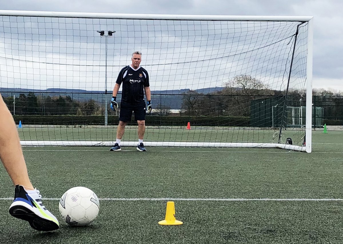 Well done to all students who took part in yesterday's charity penalty shootout against their teachers in aid of The Life of Riley! #healthyactivelifestyles