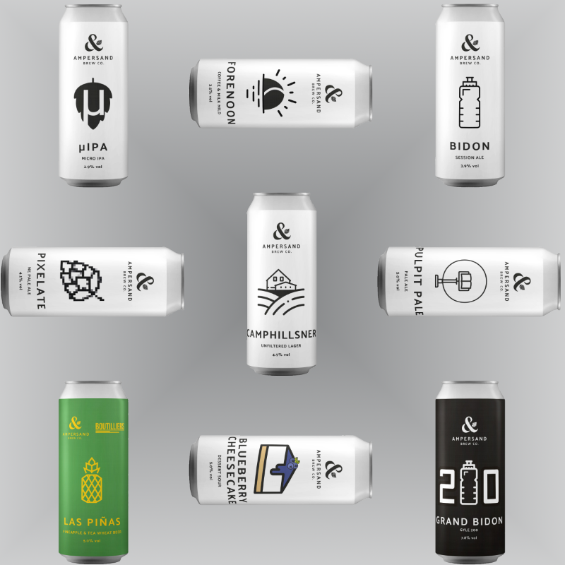 AmpersandBrewCo's tweet photo. Our online beer shop is fully stocked. Delivery available UK wide or order now and collect from the brewery. A reminder that we are open on Saturdays until Christmas from 11am to 2pm. https://t.co/M8US2cLv31