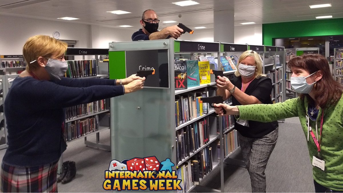 ToonLibraries's tweet photo. Lots of crime spotted in the library... Oh my, but it's the librarians playing Cash 'n guns! Which one is going to go home with the most loot?
Borrow the board game Cash 'n guns from us (when Select & Collect reopens on Monday) https://t.co/ewObZEljTr
#ALAIGW #IGW2020 https://t.co/QdT3B9wUlr