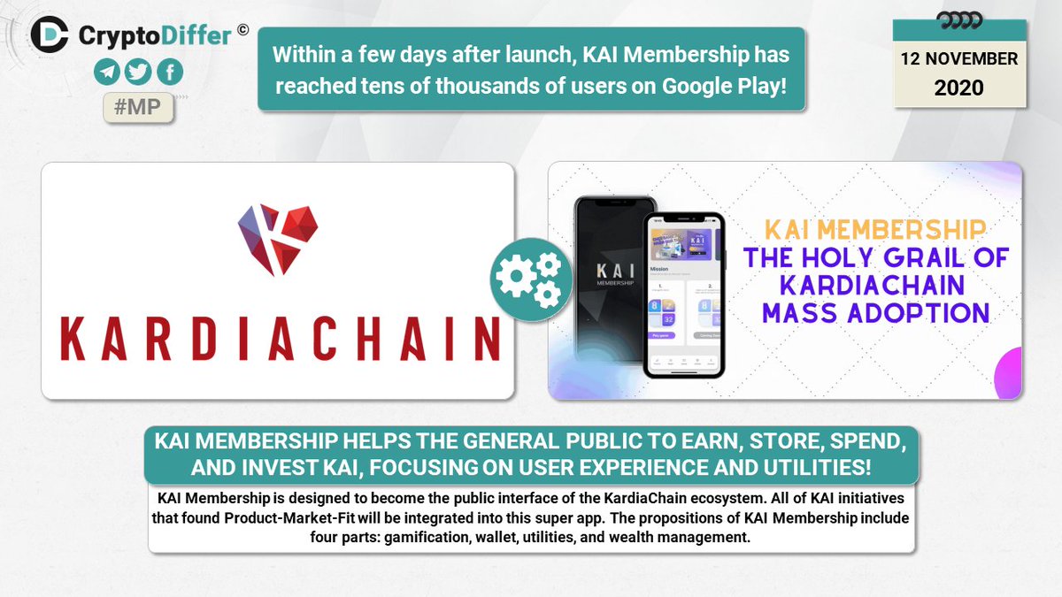 Within a few days after launch, <a href="/KardiaChain/">Master Of RGS</a> $KAI Membership has reached tens of thousands of users on Google Play!

$KAI Member(space)ship is the flagship product pushing the frontier of mass adoption!

👉  kardiachain.medium.com/kai-membership…