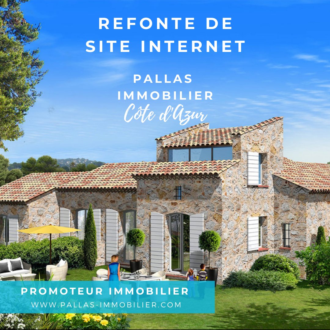 coteweb's tweet photo. Nouvelle #refonte de #siteinternet pour
@pallas_immo, promoteur #immobilier sur la #cotedazur depuis 1999, by @coteweb ! 🏠📱💻
👉https://t.co/FViKjNnzlO👈
#new #newwebsite #website #miseenligne #creation #web #webdevelopment #webdesign #design #digital #coteweb2020 https://t.co/kJ3J657ZZf