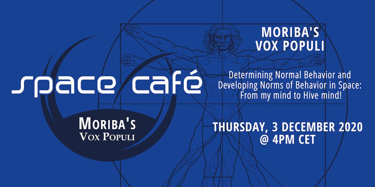 SpaceWatchGL's tweet photo. Register Today For Our Space Cafe “Moriba’s Vox Populi #02/2020” On 3 December 2020 @cweeden @ReginaPeldszus @JenniTapio #ThomasSchildknecht #SpaceCafé #MoribasVoxPopuli #SusanHelms @moribajah https://t.co/mDv8SaN8qF https://t.co/ggtV4uqMmx