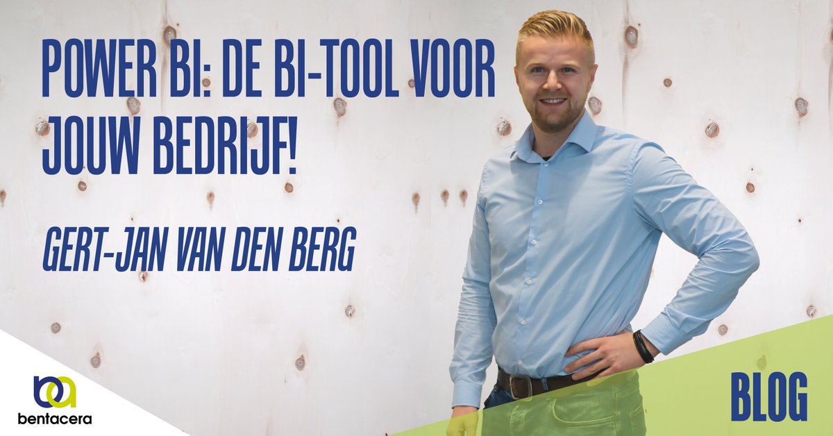 Tegenwoordig draait het allemaal om data en dat zal alleen maar meer worden. Binnen Bentacera hebben we, om inzicht te krijgen in data, ervoor gekozen om te werken met Power BI.  Hieronder legt onze collega Gert-Jan de voordelen van Power PI uit. bentacera.nl/blog/power-bi-…
