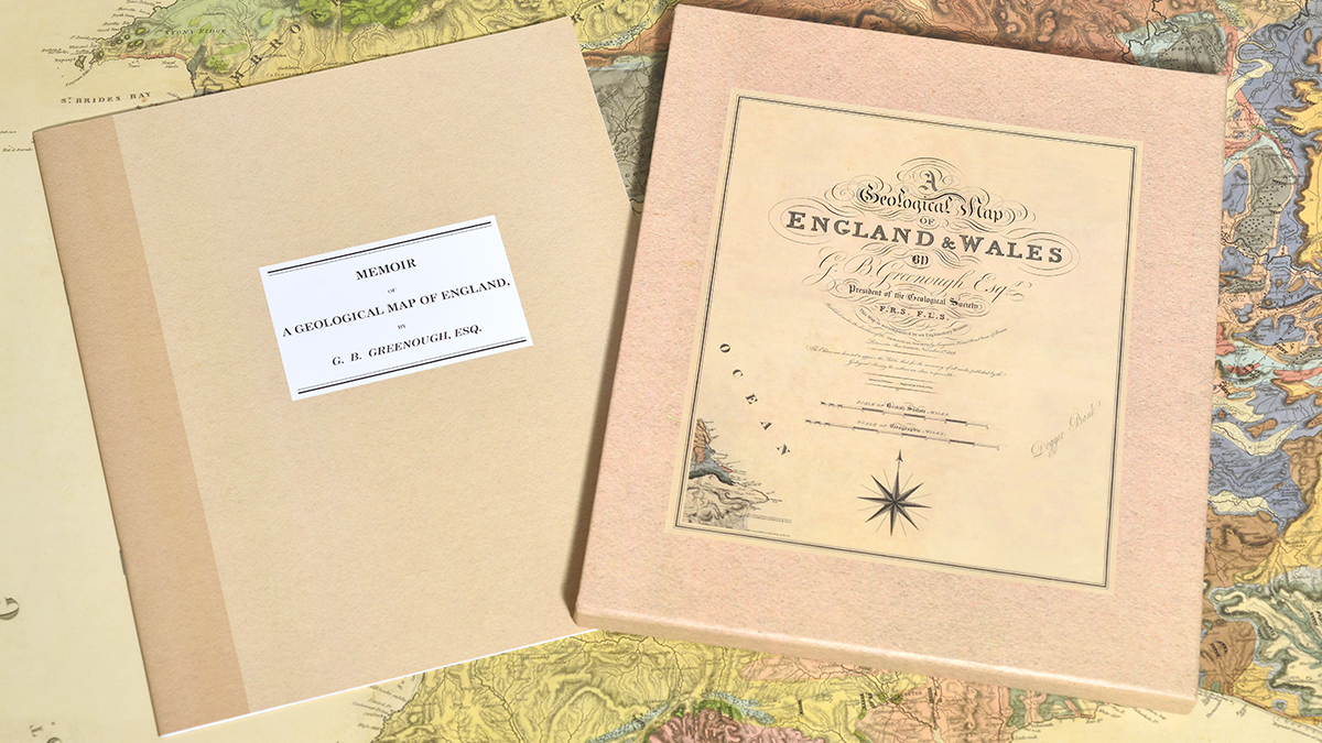 BritGeoSurvey's tweet photo. George Bellas Greenough, the founding president of @geolsoc, published his geological map of England and Wales in 1820. We have produced a full size reproduction complete with memoir to celebrate its bicentenary.
For sale online here ⬇️
https://t.co/dlBuW6JDur https://t.co/I6oxEkBu1u