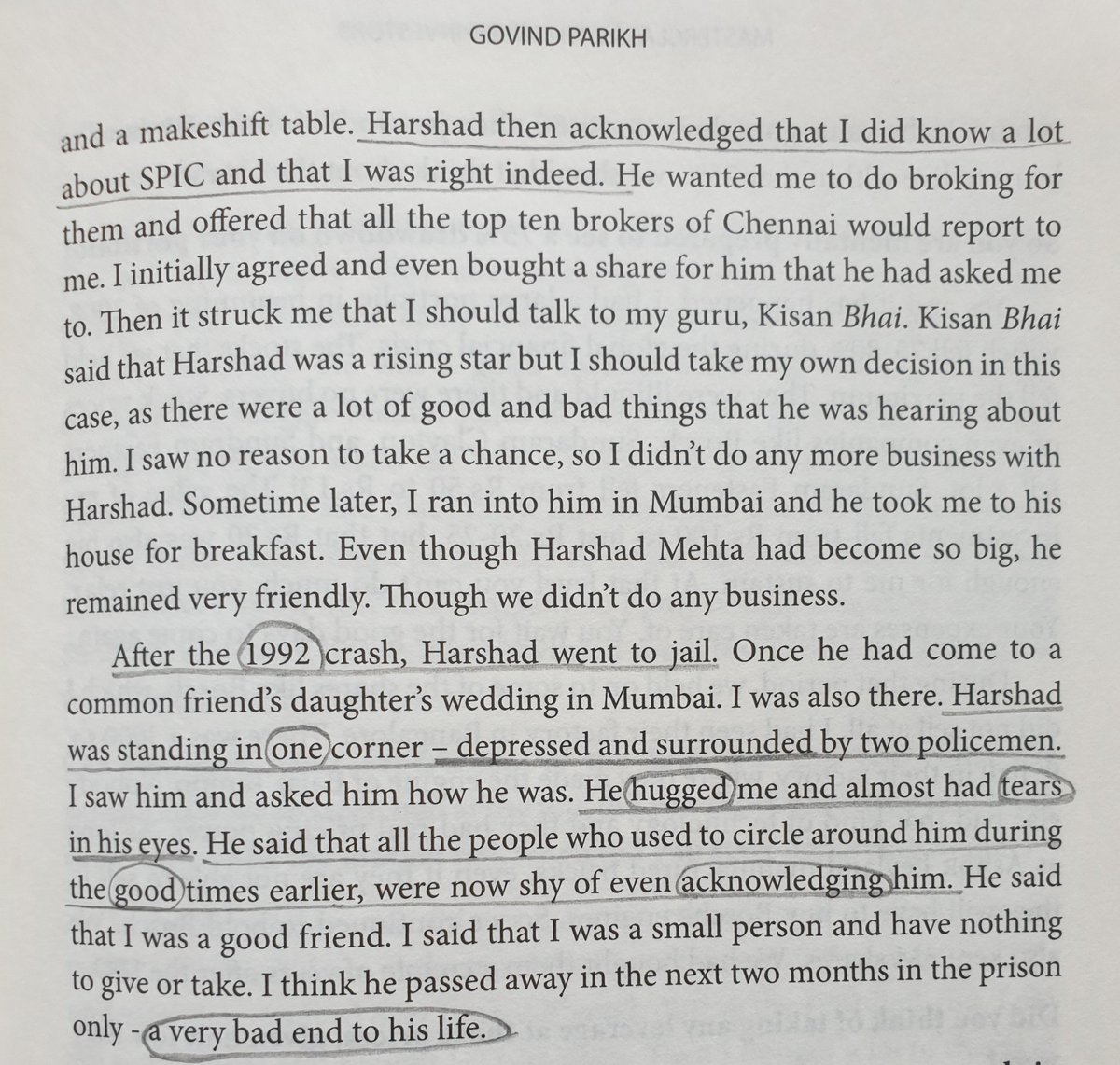 MeetshahV's tweet photo. Govind Parikh on Harshad Mehta.
Source: Masterclass with super investors. https://t.co/DGwvwHfwgJ