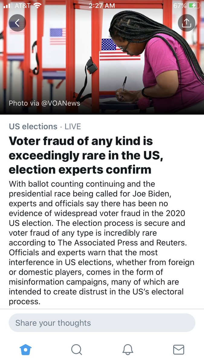 Fuck the media and fuck the Democrats and fuck big tech for telling us for DECADES that the gop is disenfranchising voters. Yet at the same time putting disclaimers on tweets that link to this 