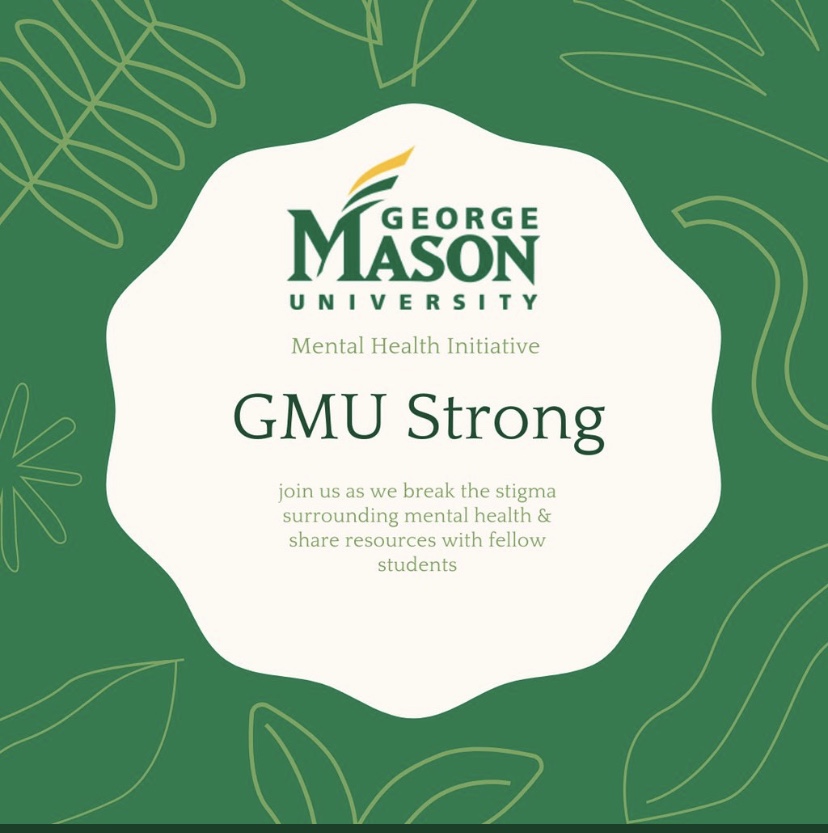 LifeIsIfey's tweet photo. Hey guys! Today we kick off the 1st day of our mental health awareness campaign #GMUStrong!The pandemic has been tough on everyone, compounded with being in school, what a year! Our goal is to educate &amp; help Mason students find mental health resources on Campus! #mimsPR https://t.co/dBigg8LZxd