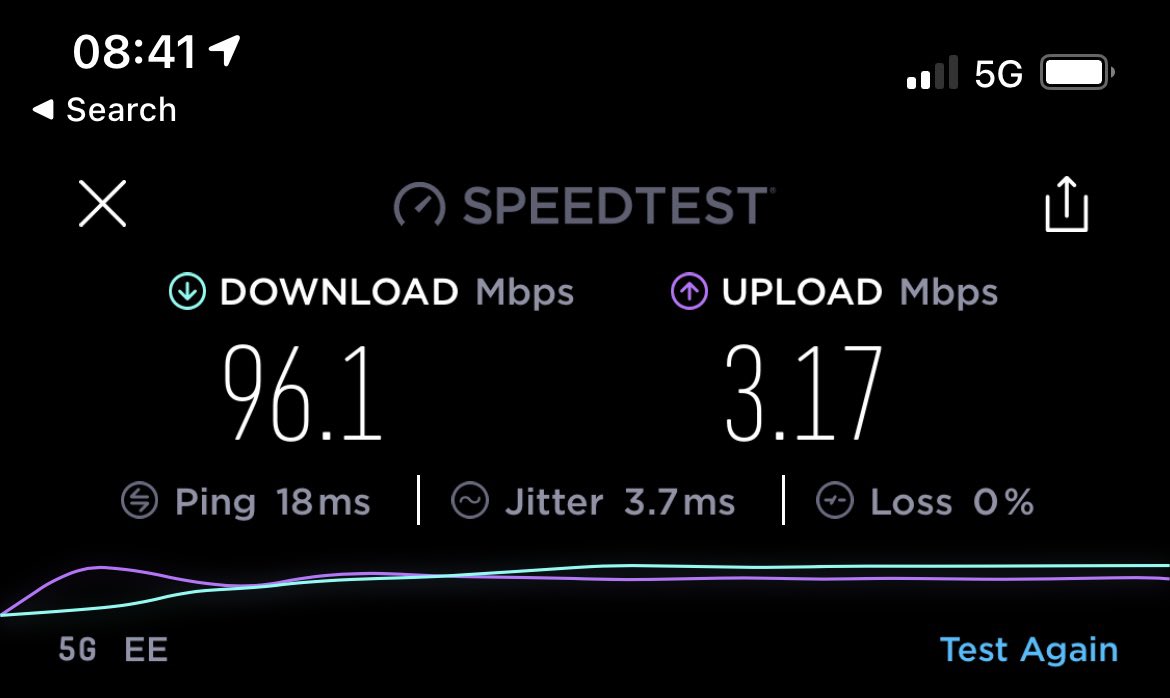 danieljnewman's tweet photo. @EE @Justin_Boswick Just hit #5G on EE at #Colchester Train Station this morning. Though it does keep switching between 4G... https://t.co/5gQwSvG8zS