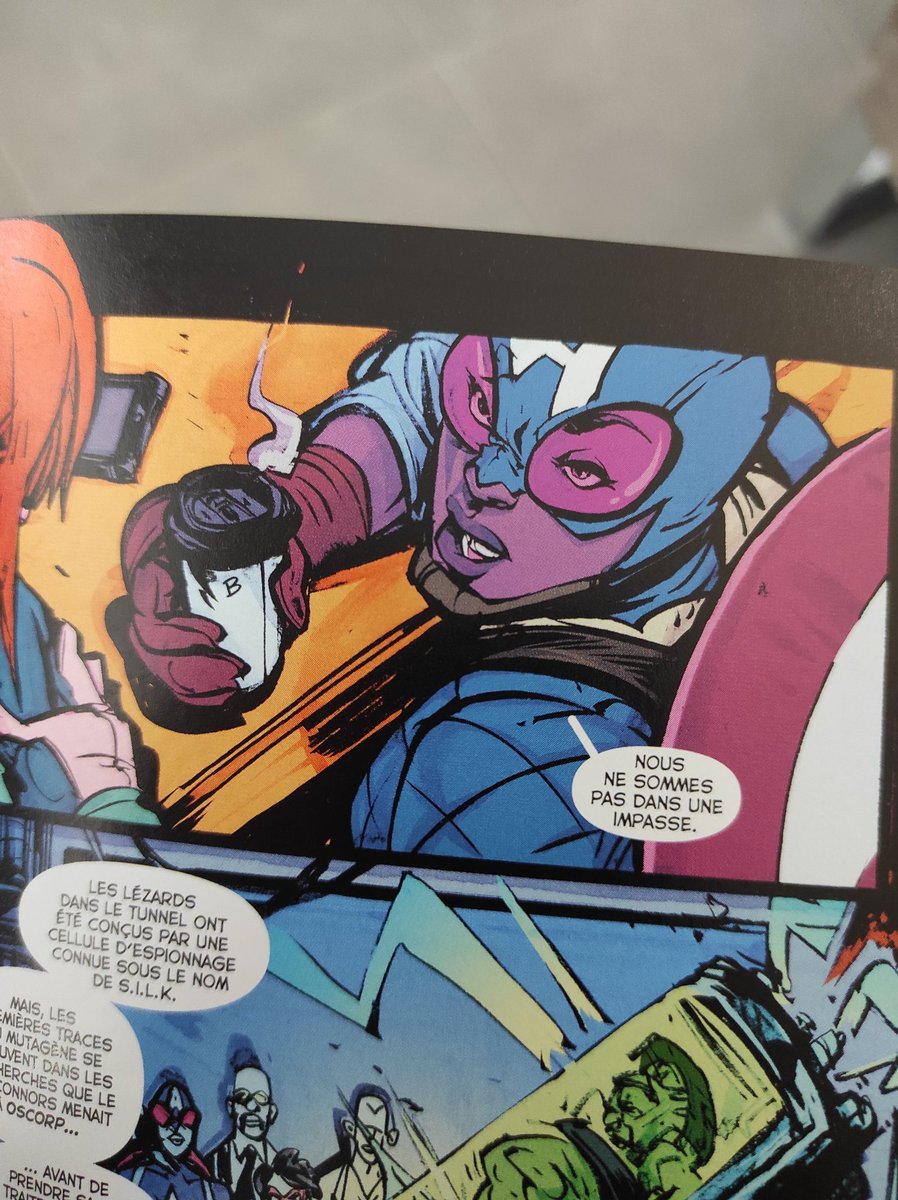 BenoitTalbot's tweet photo. Cap avec un bon café ! Ça c'est tout moi, je devrais me faire une commission dans le style. #CoffeeComics #coffee toujours dans Spider Gwen que je termine avec un bon sentiment. N'hésitez pas à le lire. https://t.co/ntNW5ACcrg