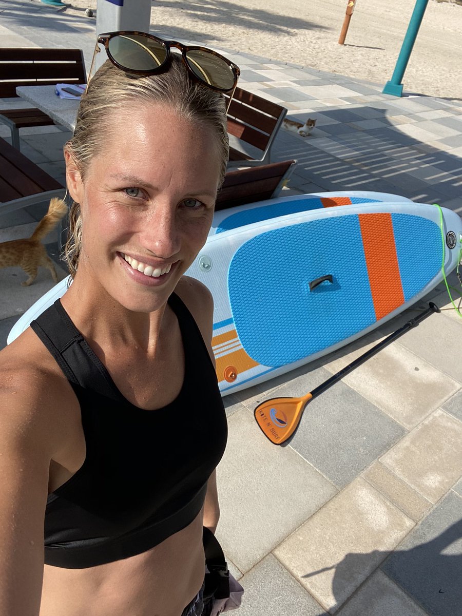 _FitnessByMaria's tweet photo. #sup best pre birthday gift ever 🥳❤️ https://t.co/YJ7uZkzl9I