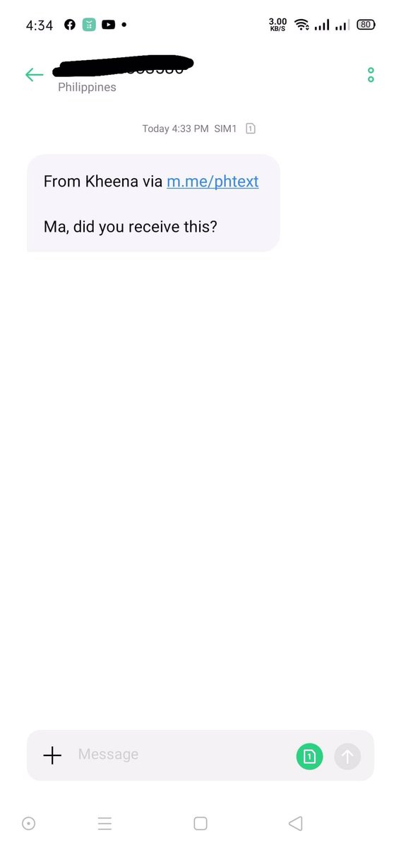 swiftslivia's tweet photo. ‼️FOR THOSE WHO ARE IN NEED OF LOAD FOR TEXTS BUT DON’T HAVE ANY LOAD‼️

Hello, guys! Try sending a message to phtext Messenger Bot on Messenger. You can send texts there for free.

You can’t text short messages and there’s a maximum of 180 characters per text.

#UlyssesPH https://t.co/Vx2sZA0jkX