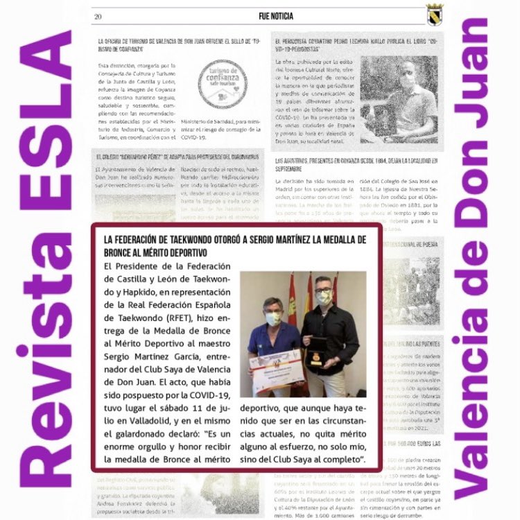 taekwondosaya's tweet photo. Taekwondo SAYA news
(Revista ESLA Valencia de Don Juan)

PROTOCOLOS:
https://t.co/4ls1ivrvVT

 💛💪🏻TEAM SAYA RETURN💪🏻💛
 《🔵𝕃𝕆𝕊 𝔹𝕃𝔸ℕℂ𝕆𝕊🔴》
⚫️🟡𝙎𝙖𝙮𝙖 𝙎𝙥𝙤𝙧𝙩 𝘾𝙡𝙪𝙗🟡⚫️
#taekwondo #worldtaekwondo #tkd #tkdlife #tkdfamily #taekwondofamily #ufedc
@ValenciaDeDJuan https://t.co/qDvPteCwKW