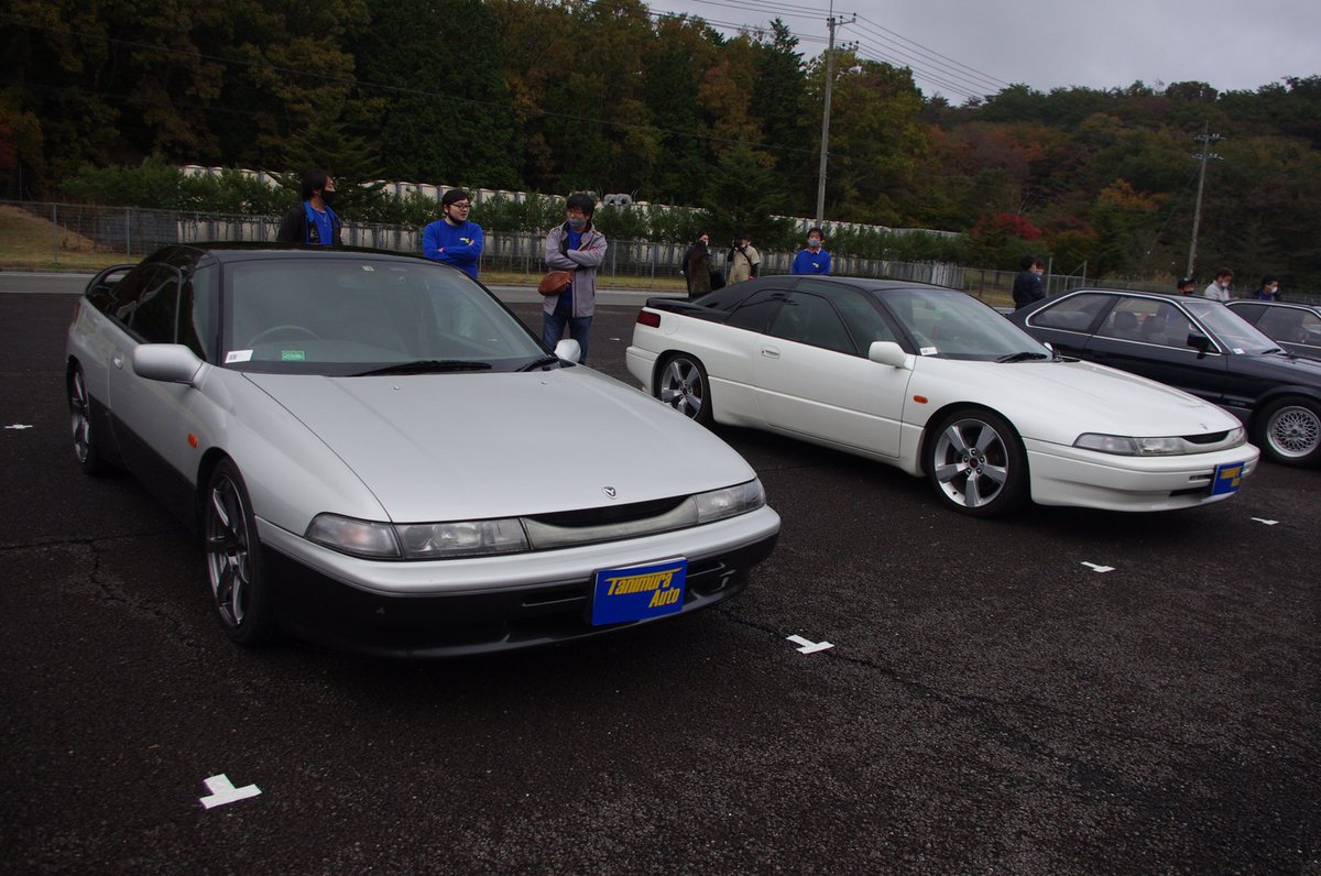 tanimuraauto's tweet photo. フォロワーさんのやがみんが、先日参加した、#ハチマルミーティング で撮影したお写真送ってくださいました😍
ステキに撮ってくださってありがとうございます!!
#GF31 #レパード #AE92 #カローラセダンGT #アルシオーネSVX #エクリプス #MR2 #30ソアラ https://t.co/WOqWBdR79o
