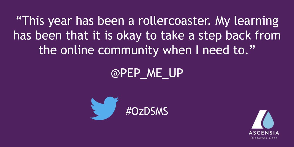AscensiaGlobal's tweet photo. At #OzDSMS, @PEP_ME_UP explains how engagement in the #DOC can depend on your mental state. Sometimes you want lots of engagement and sometimes you want to just sit back and observe. That is up to the individual person with #diabetes. https://t.co/tz8PiQPxIG