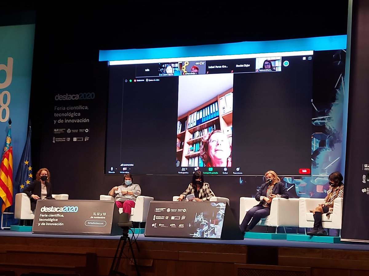 CEEICastellon's tweet photo. Mercedes Alcañiz (@UJIuniversitat) en #Destaca2020: "desde la UJI, a propuesta de la rectora @EvaAlconUJI se presentó el proyecto #UJILamarr para mejorar las habilidades en cuanto a género del profesorado de Primaria, Secundaria y FP, entre otros.
👇
https://t.co/g6N1ZU64cm https://t.co/wndeljc2jL