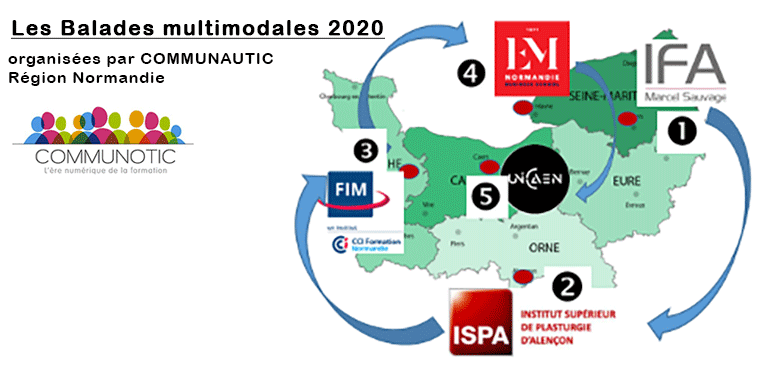 olamirault's tweet photo. En février 2021, les balades multimodales organisées par 
@Communotic
  s'arrêteront au Havre à @EMNormandie. L'occasion de présenter une approche de la multimodalité avec notre concept flexTraining https://t.co/GK1iADf1sC