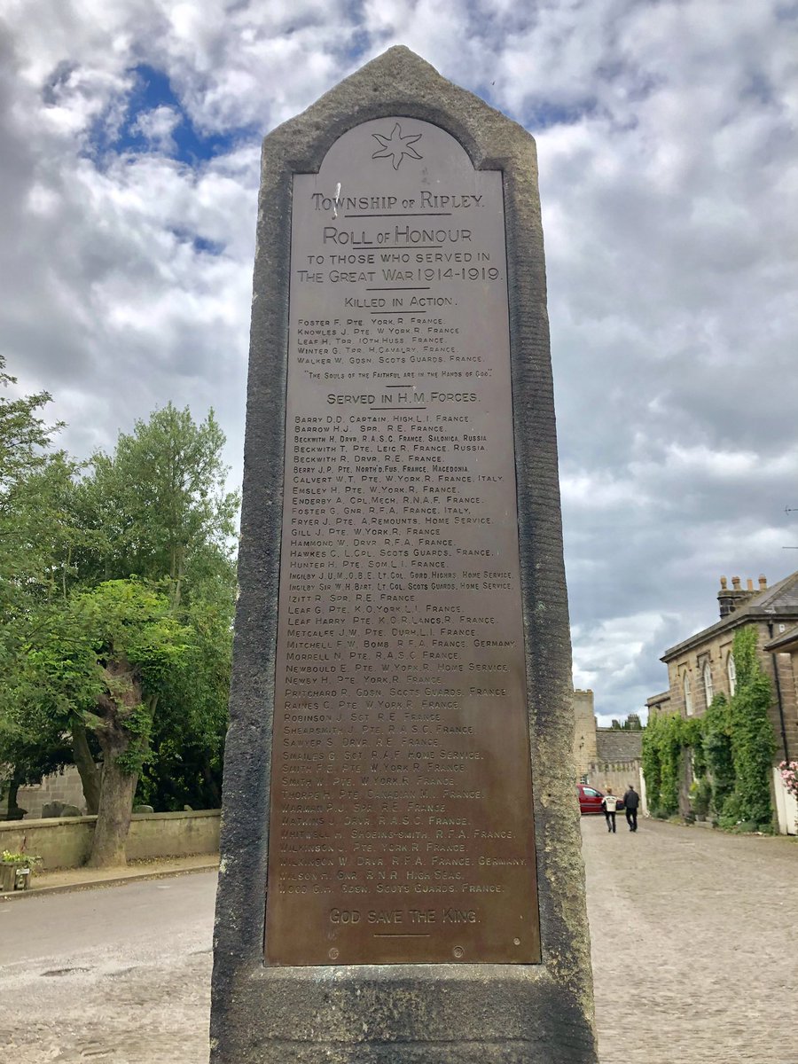 Memorials reflected the resources and skills available at the time. Ripley is simple but in some way beautiful. It lists both those who served and fell, note the proportions of dead to served.