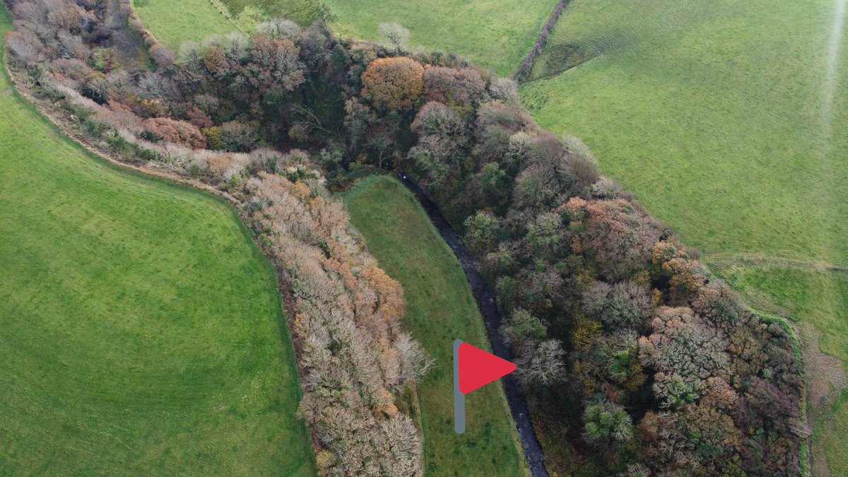 The 'tongue' reaching up into the valley floor was reclaimed in the last century.I imagine it was once a beautiful braided forest river bed.Still a lovely little river.Further up the valley another patch was reclaimed.