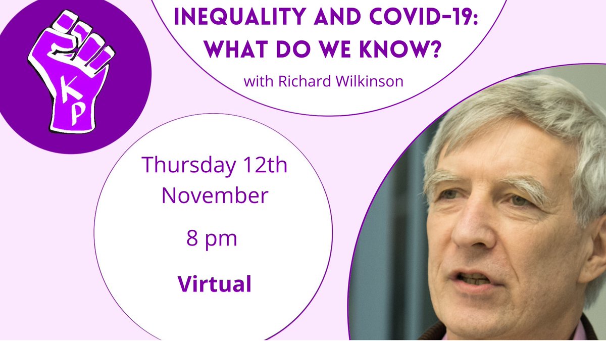 A reminder that we have <a href="/ProfRGWilkinson/">Richard G Wilkinson</a> speaking tonight at King’s Politics! Sign up here👉 forms.gle/aw1JMZ6QLXsFWi… 👈 to receive the virtual meeting link 👏