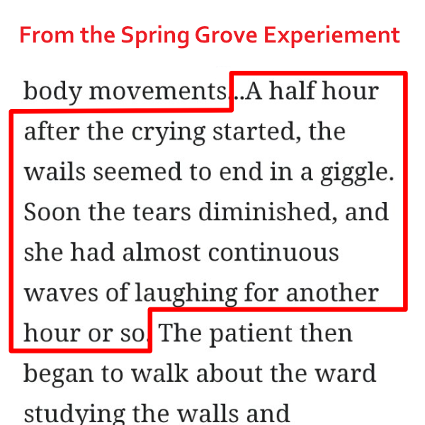 Why would Joker be utilizing a form of LSD you ask? Here’s a look at some of the effects of LSD use that would be relevant to a Joker toxin: