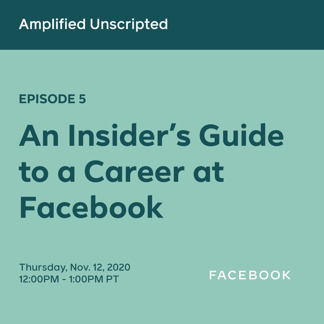 AimeeCharman's tweet photo. Pull up your seat for real-talk with senior Black leaders at Facebook company as they give the inside scoop and pro tips on how to stand out on your application &amp; interview. RSVP today https://t.co/2XPkxfEefh. #FacebookLife #AmplifiedUnscripted https://t.co/EbDra5ZIn5 https://t.co/vP86UbWBJT