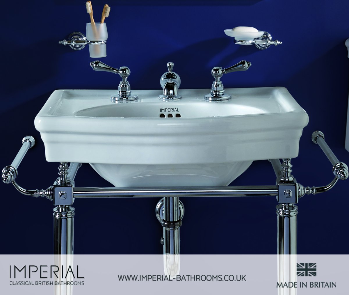 ImpBath's tweet image. An inspiring selection of distinctive ceramic ware, showpiece basin stand, accessories and brassware in 3 plating options for you to mix and match in any way you like, creating your own style #style #design #bathrooms #luxury #british #imperialbathrooms