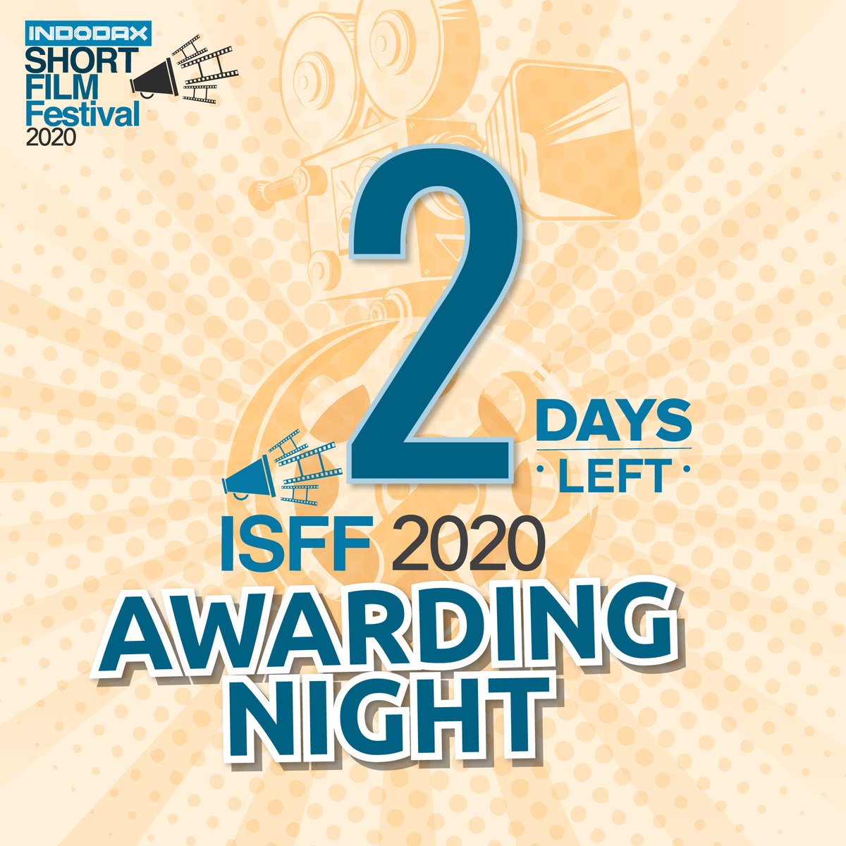 indodax's tweet photo. 2 HARI LAGI!π±
Saksikan pengumuman Indodax Short Film Festival 2020 yang akan diselenggarakan pada hari Sabtu, tanggal 14 November 2020 pukul 15:00 WIB.
LIVE di kanal YouTube Indodax
#indodax #asetmasadepan #isff #isff2020 #optimis https://t.co/1K6fNlBXsm