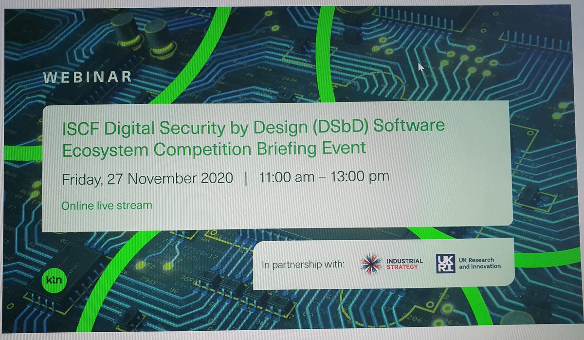 IoT_SF's tweet image. Find out everything about the upcoming #ISCF #DigitalSecurityByDesign Software Ecosystem Competition.

web-eur.cvent.com/event/cc923a9b…