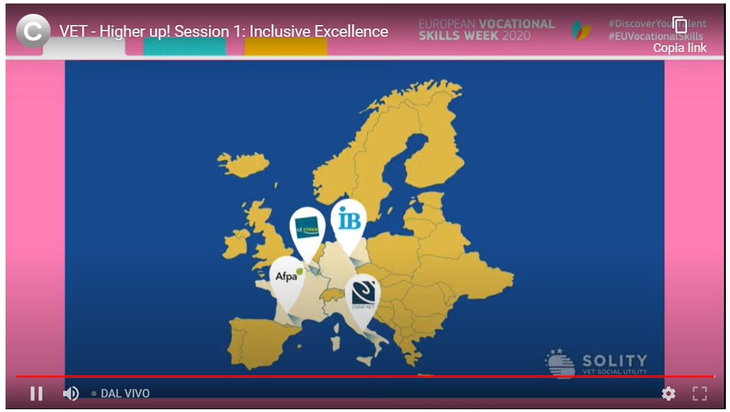 SOLITY (@solityproject) on Twitter photo Gulia Meschino, the Executive and development manager of our partner <a href="/evtaeu/">European Vocational Training Association - EVTA</a> just gave a excellent presentation about #SOLITY during the Session 1: Inclusive Excellence during the #EUVocationalSkills Week!
The event is still going 👉beyond-events.eu/index.php?even… Gulia Meschino, the Executive and development manager of our partner <a href="/evtaeu/">European Vocational Training Association - EVTA</a> just gave a excellent presentation about #SOLITY during the Session 1: Inclusive Excellence during the #EUVocationalSkills Week!
The event is still going 👉beyond-events.eu/index.php?even…