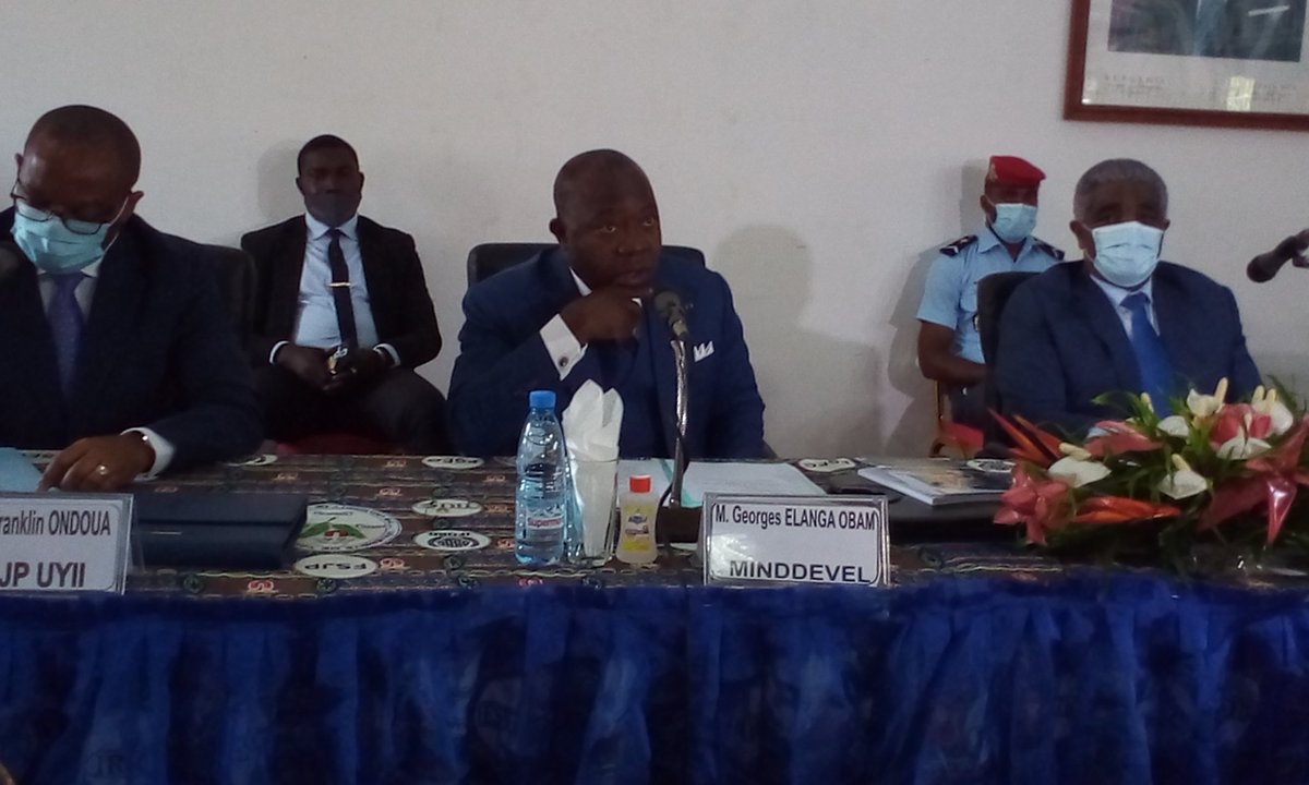CRTV_web's tweet photo. #UY2
@t5To1xWUJviSzhP
Keynote Speaker of the day is the Minister of Decentralisation and Local Development, Georges Elanga Obam https://t.co/YxEk0ye9br