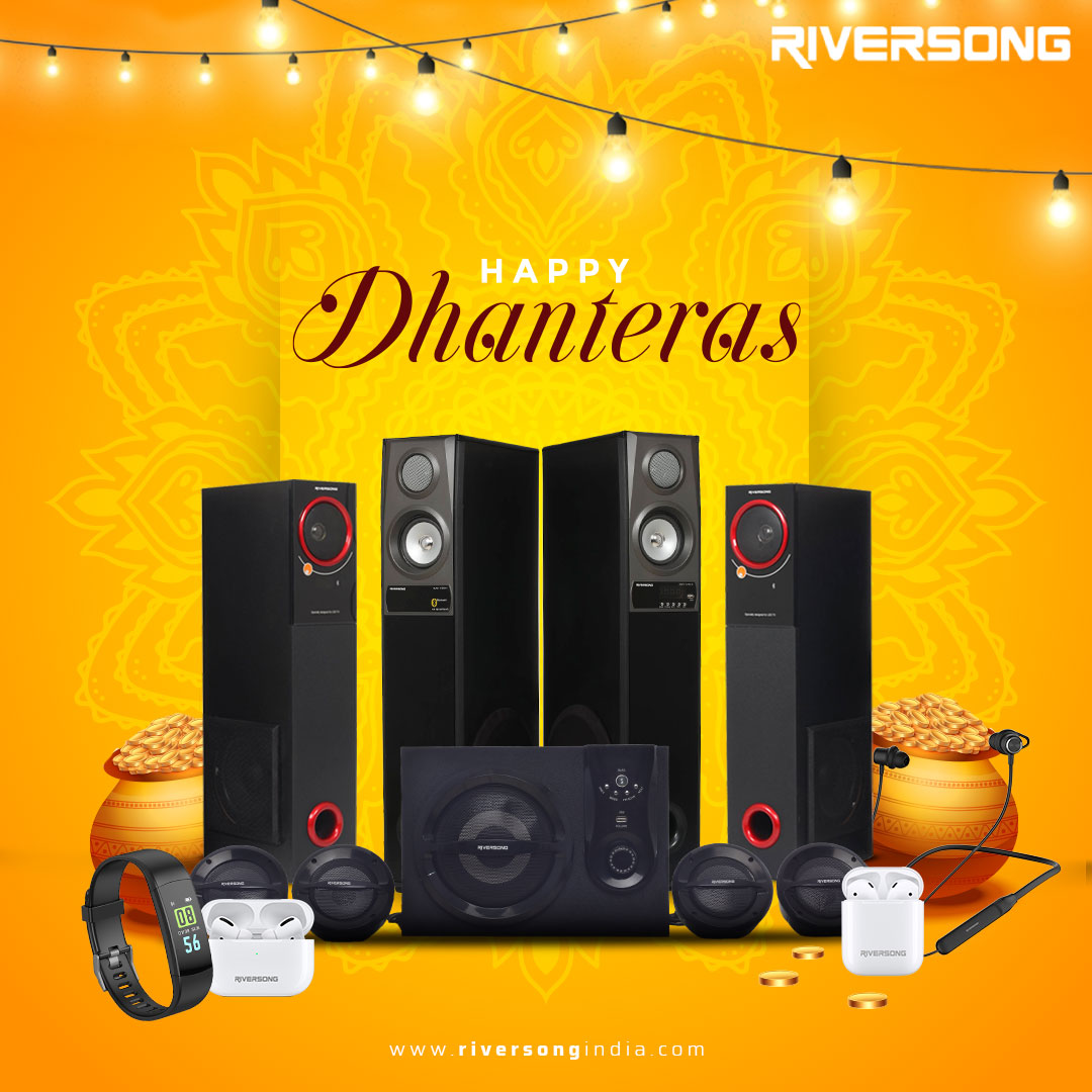 riversongindia's tweet photo. Warm wishes to everyone on the auspicious occasion of Dhanteras. May the lord shower you with wealth and prosperity for a beautiful life. #HappyDhanteras2020
#RiversongIndia #ReInventWithRS https://t.co/QfWvJtCQ6K
