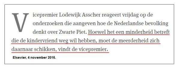 <a href="/geertwilderspvv/">Geert Wilders</a> Een laffe knieval voor een tirannieke minderheid. Overigens heeft de toenmalige vicepremier Asscher in 2016 daartoe al opgeroepen.