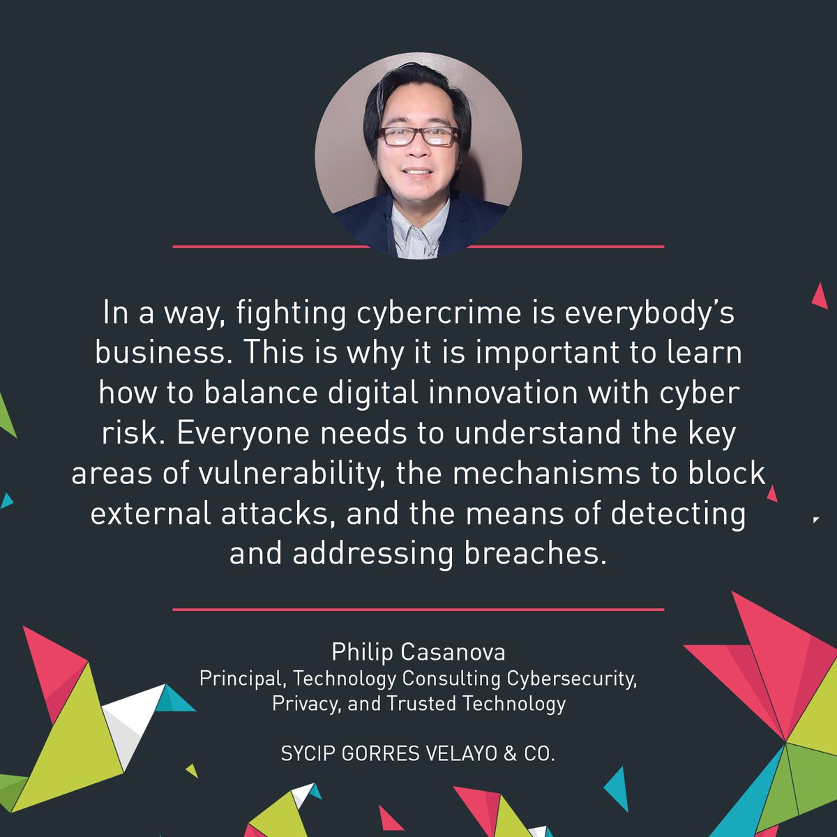 DecodePH's tweet photo. Cybersecurity awareness is key. Knowing how to recognize cybercrime is the first step to helping protect yourself and your data. #DecodePH2020 https://t.co/L3G7igXDDp