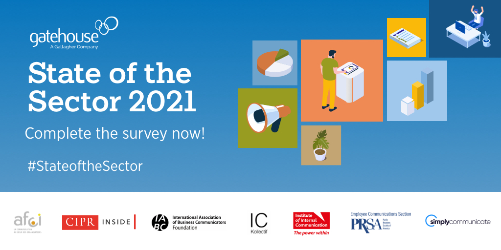 Gallagher_Ex's tweet photo. This year has undoubtedly impacted the way organisations around the world engage with their people. There's still time to share your reality as an #internalcomms practitioner and help us understand how - complete the #StateoftheSector 2021 survey today 👉https://t.co/E8G676IszE https://t.co/pD15WnkApC