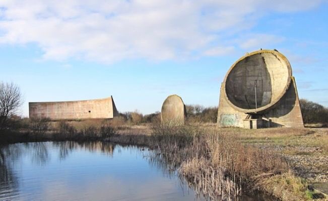 My virtual holiday in Dungeness: Day 4. A feast of all things aural today as we explore the Denge Sound Mirrors!