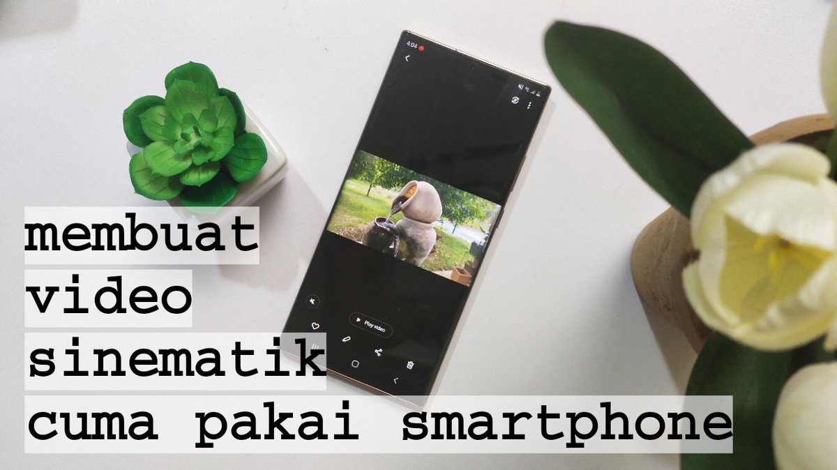 TeknoLoGue_ID's tweet image. Mau bikin video sinematik cuma pake smartphone? Bisa bangeeetttt...
youtu.be/AhWwEdHc95I