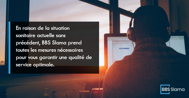 BbsLogiciels's tweet photo. En raison de la situation sanitaire actuelle sans précédent, BBS prend toutes les mesures nécessaires pour vous garantir une qualité de service optimale. Nous vous apportons tout notre soutien et tout notre courage.

Communiqué complet : https://t.co/TydDRT2FqN https://t.co/vvkCfbuGaY
