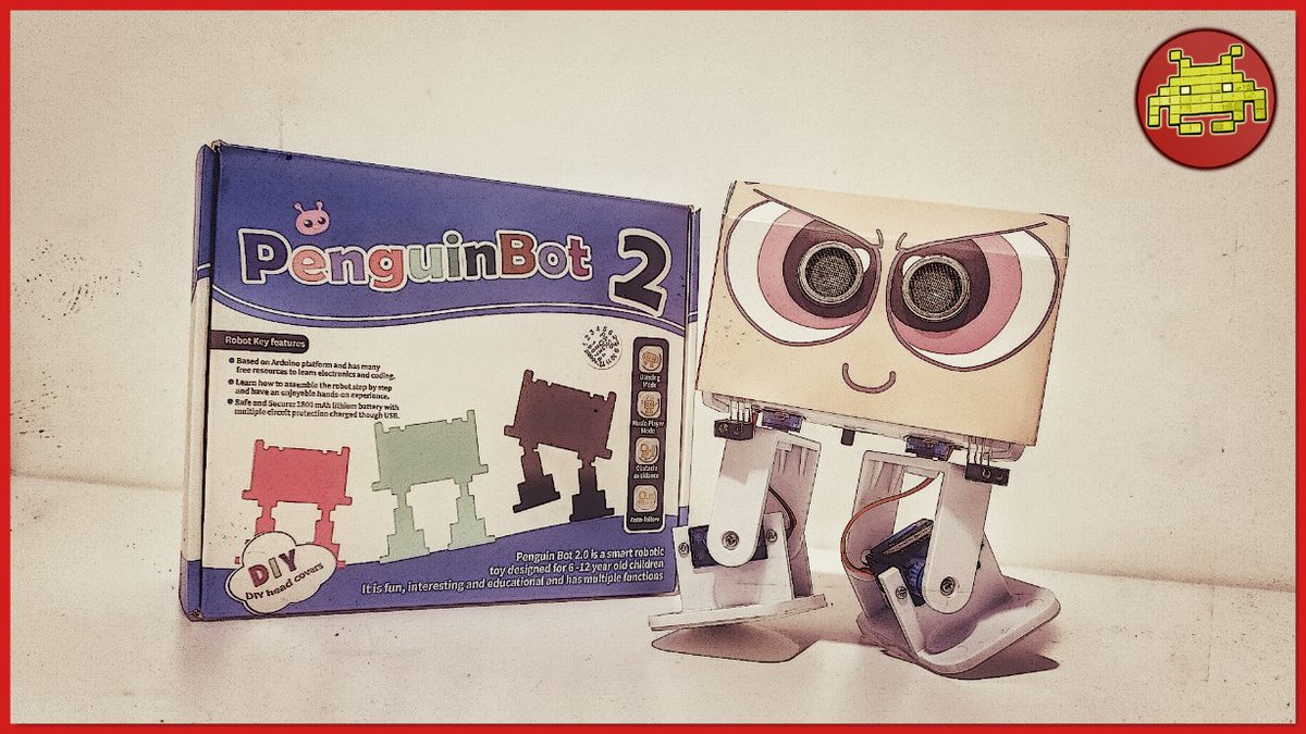 geekonerd's tweet photo. Nuovo video sul canale YouTube: Elegoo Penguin Bot Biped Robot Kit v2.0 ⋆ per imparare con Arduino Nano (v4) e sensori! 🐧
📽️ https://t.co/FbOUDmQFlY
#elegoo #penguinbot #robot #biped #arduino #nano #diy #fun #game #makers #sensors #wiring #bot https://t.co/Xhv6wmGgoV