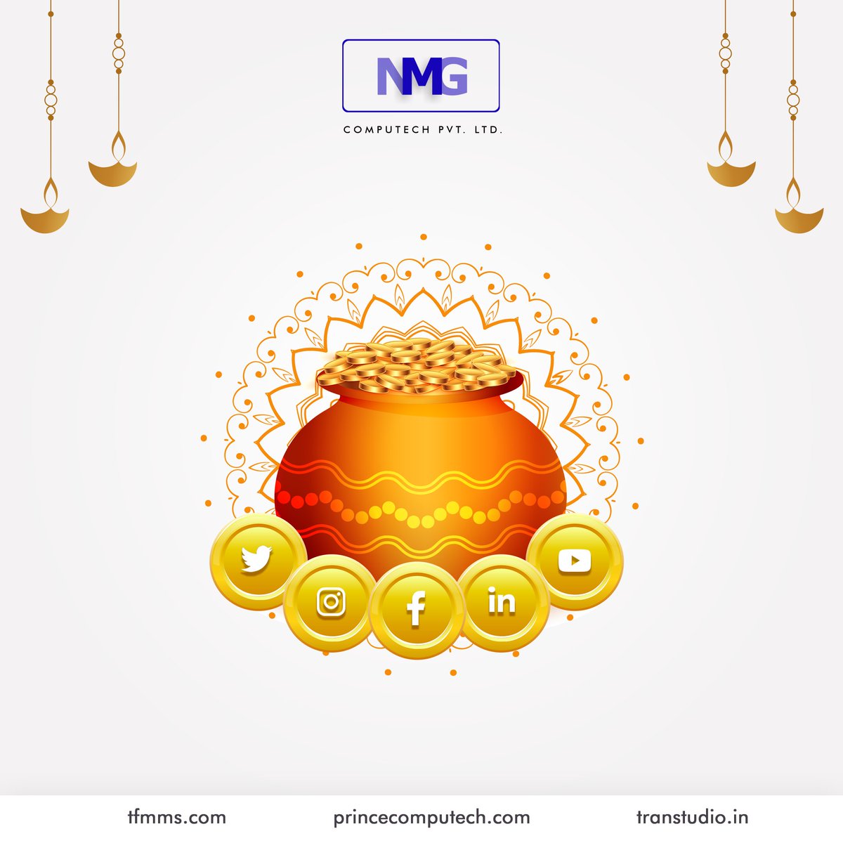 TRANS_fmms's tweet photo. May this Dhanteras light up new dreams with fresh hopes, undiscovered avenues and different perspectives. May your life be bright and beautiful, and full of pleasant surprises and moments. #HappyDhanteras 

#Festive #Diwali #Wishes #NMG #TFMMS #vapi https://t.co/fd03oBq70T