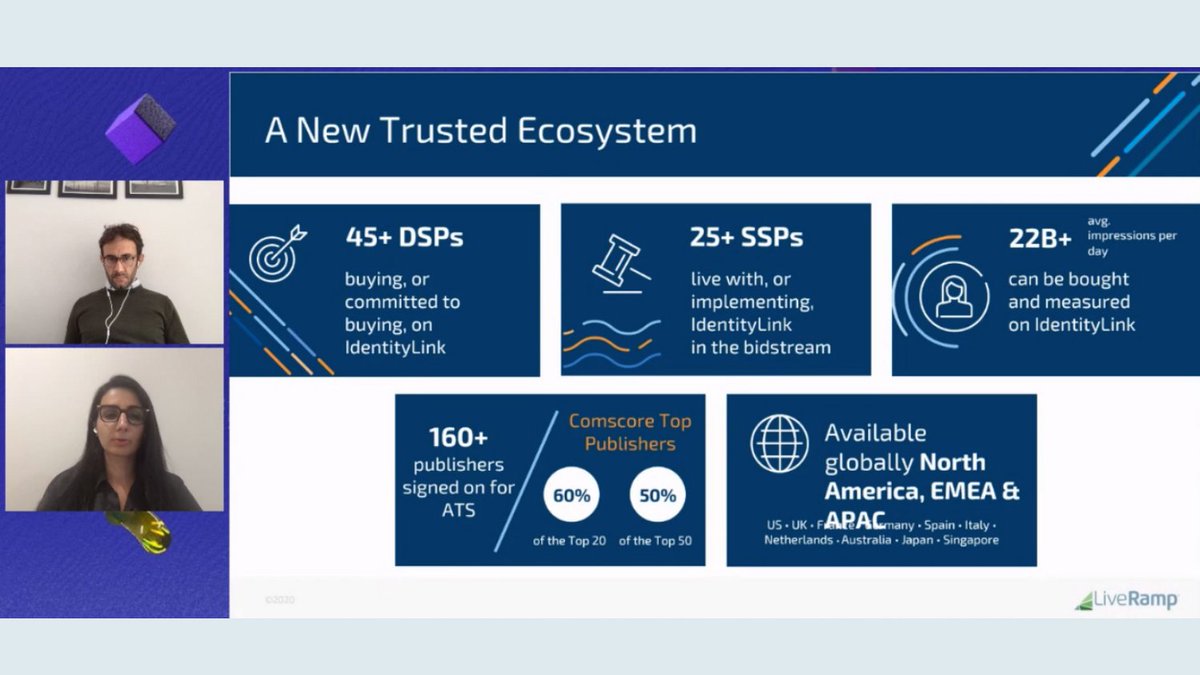 yanakustol's tweet image. Alexia Nakad, Managing Director, European Expansion @LliveRamp speaks about the importance of a new trusted #ecosystem based on #cookies. 
#programmaticadv #IABForum2020  #IABForum #WelcomeToMetaverse
@IABItalia
