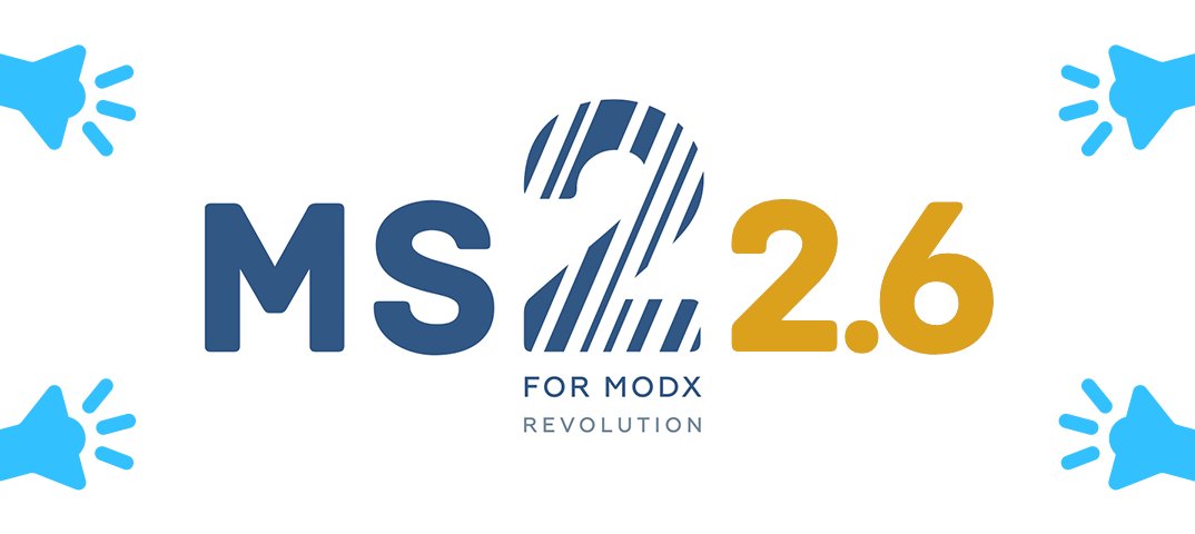 Вышел [miniShop2] 2.6.0!
Список новинок / улучшений / исправлений — огромный (modx.pro/components/210…).
Читайте пост Ивана Бочкарева в сообществе.
Версия уже в репозитории modstore.pro.