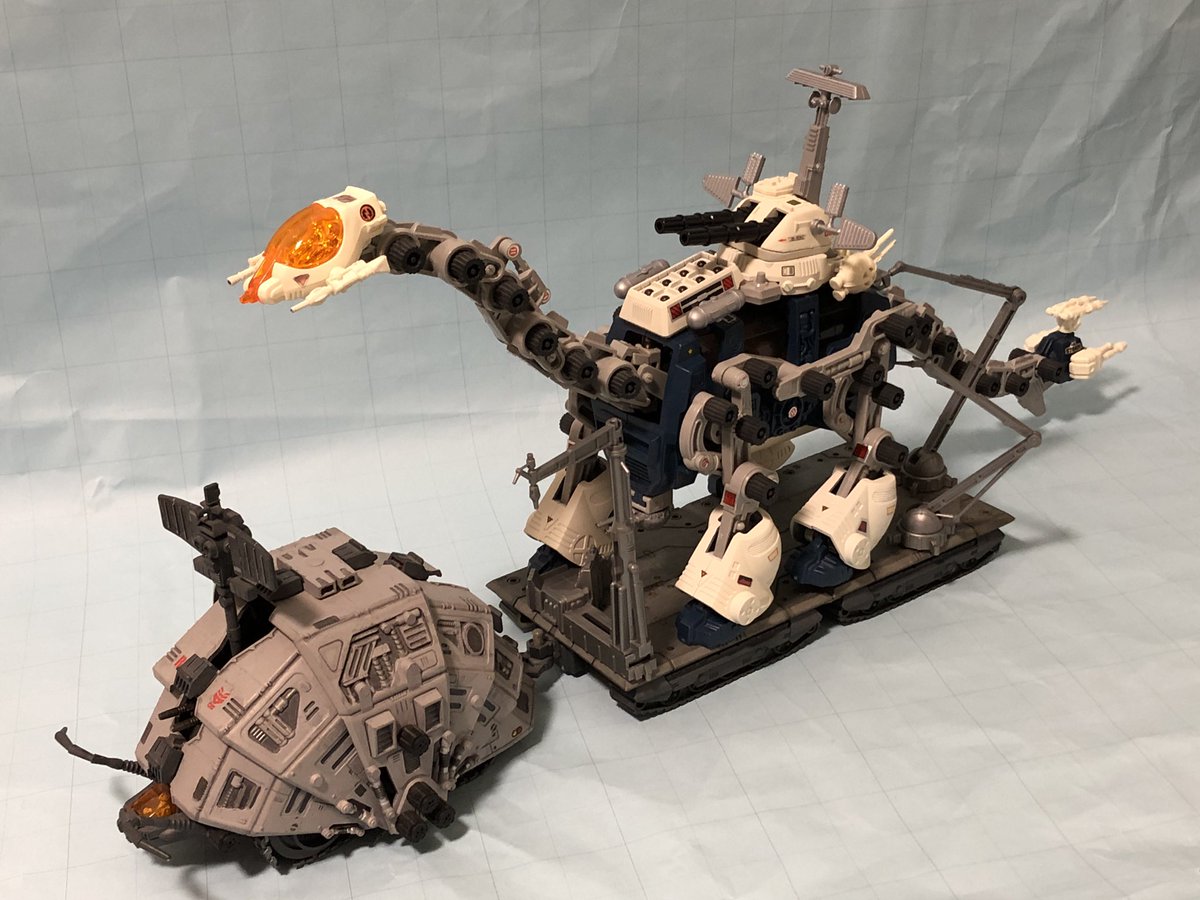 大昔にムングスを改造して作ったグスタフにビガザウロスを載せてみまし